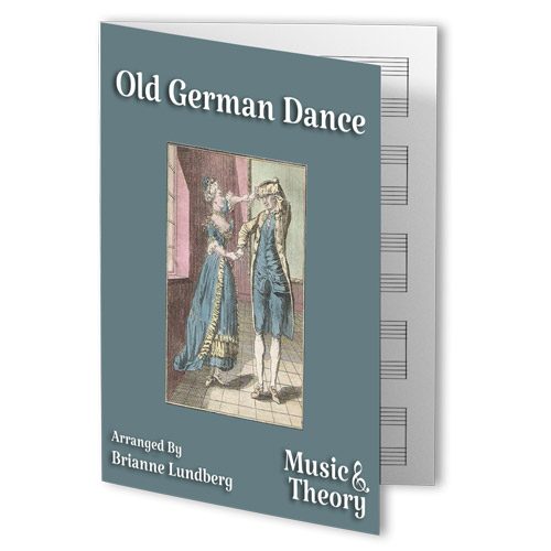 Old German Dance Piano Sheet Music