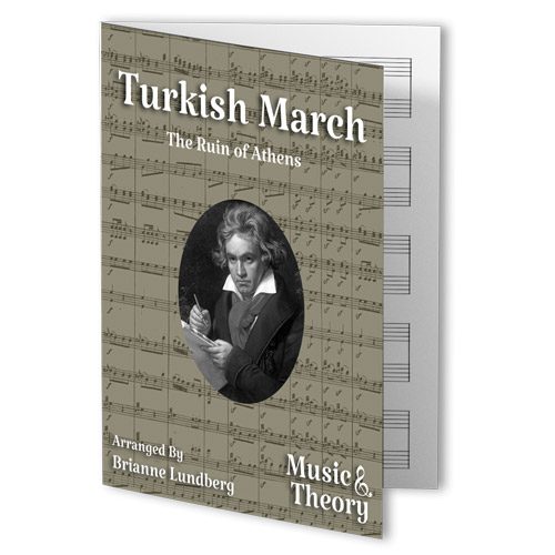 Turkish March (Beethoven) Beginner Piano Sheet Music