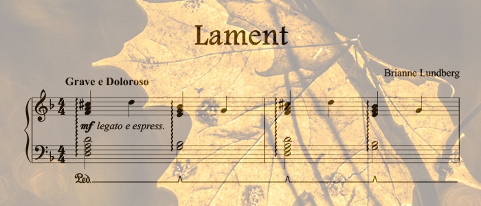 Lament: An Advanced Halloween Piano Solo