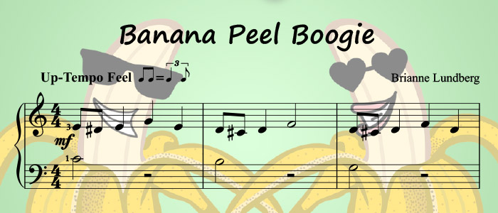 Banana Peel Boogie: A Beginner Jazz Piano Solo