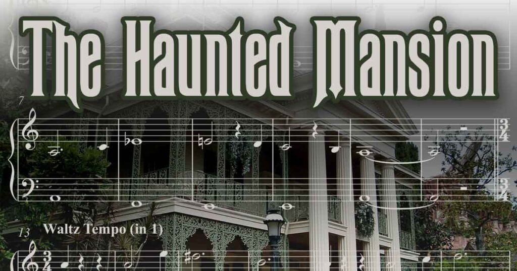 haunted mansion theme song piano