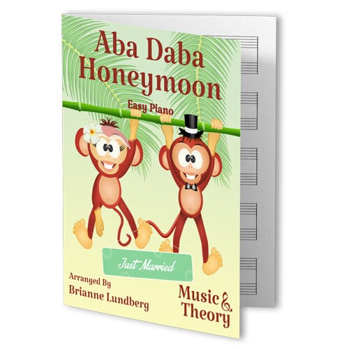 Aba Daba Honeymoon Easy Piano Sheet Music 