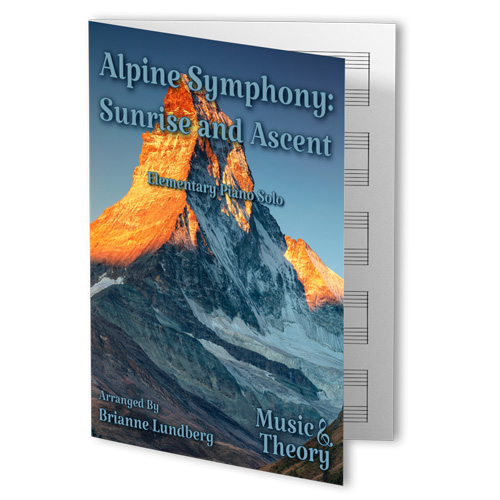 Alpine Symphony: Sunrise and Ascent by Richard Strauss piano sheet music