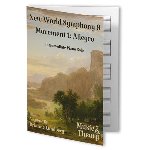 New World Symphony 9 Allegro by Dvorak piano sheet music